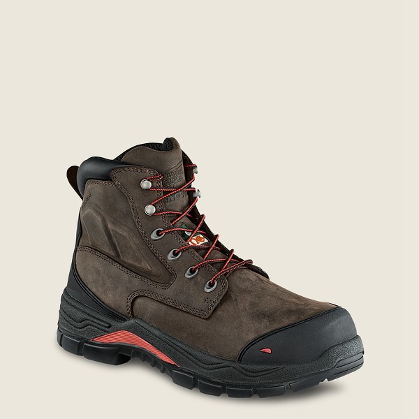 Bottes de Sécurité Red Wing - King Toe® Adc - 6-Inch Insulated Waterproof Csa Toe - Grise Foncé - Ho